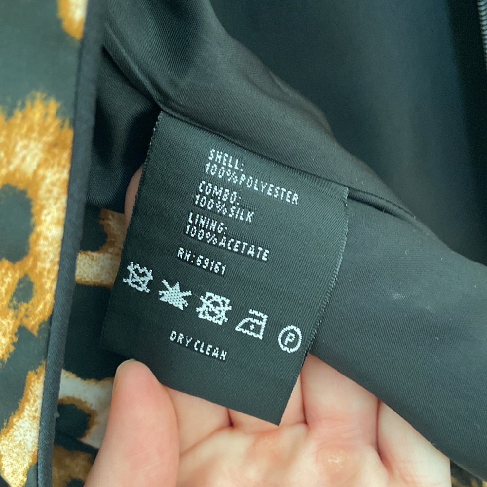 Carlisle Leopard Print Jacket Size 0 - image 4